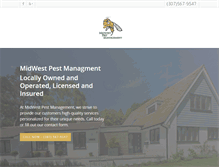Tablet Screenshot of midwestpestmanagement.biz